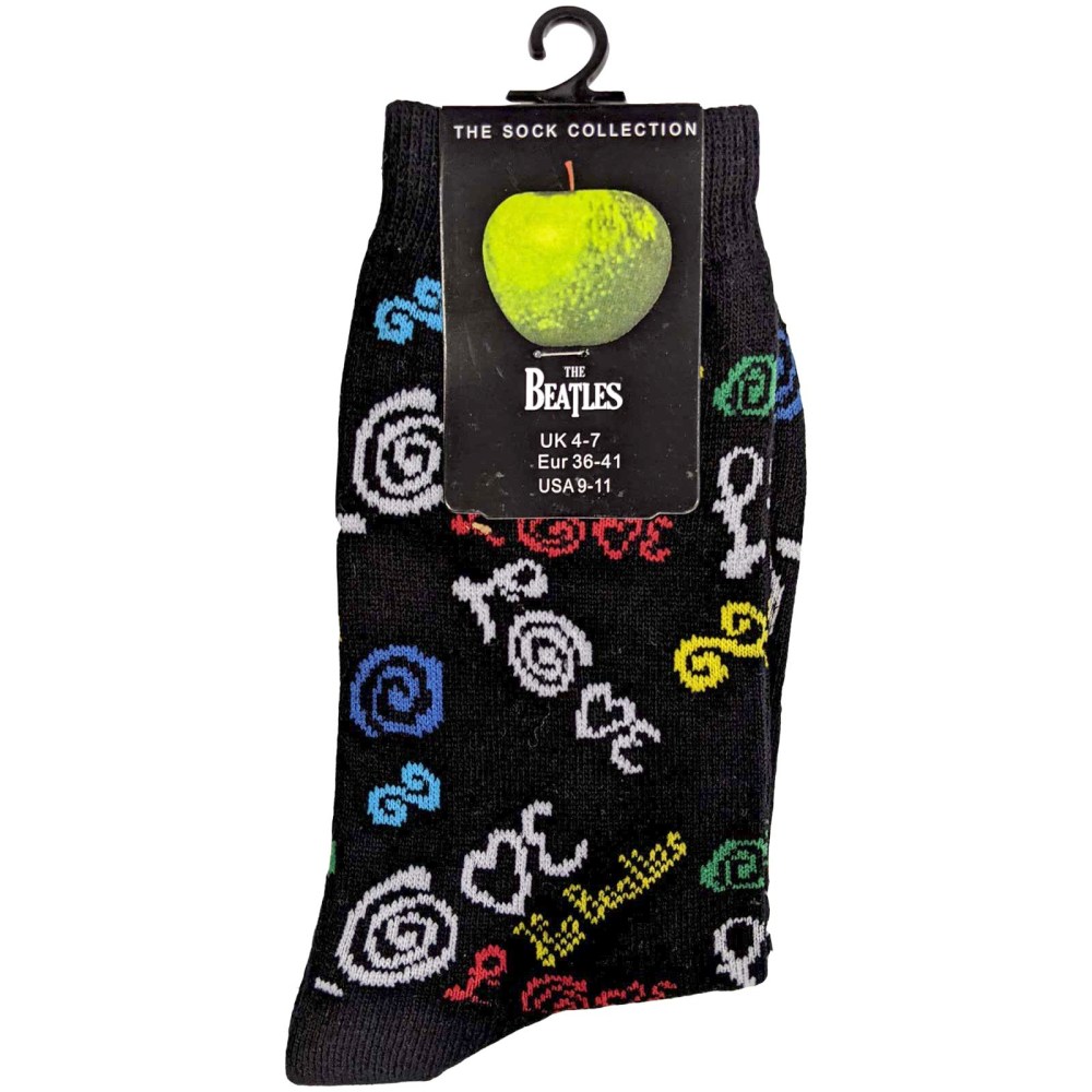 The Beatles - Love Socks - Black